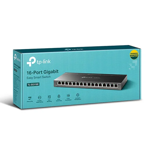 TP-Link TL-SG116E 16-Port Gigabit Desktop Switch